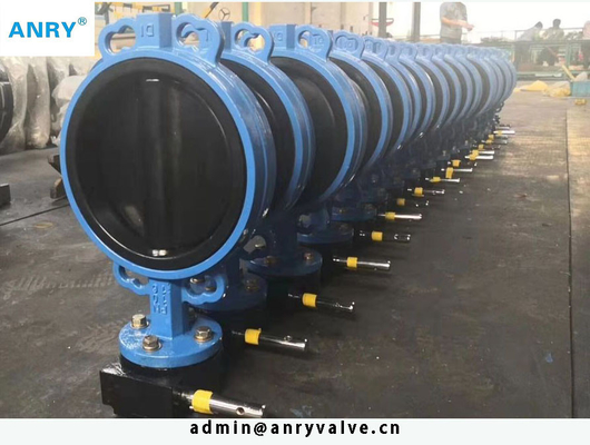 PN16 Wafer Type Stainless Steel Butterfly Valve  EPDM Seat SS304  SS316 disc