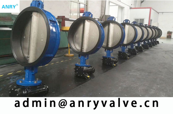 PN16 Wafer Type Stainless Steel Butterfly Valve  EPDM Seat SS304  SS316 disc