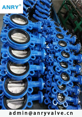 PN16 Wafer Type Stainless Steel Butterfly Valve  EPDM Seat SS304  SS316 disc