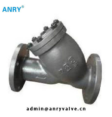 Flanged RF  Y Type Strainer Valve SS304 SS316 CF8 CF8M Body Y Pattern Strainer