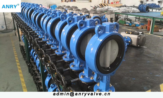PN16 Wafer Type Stainless Steel Butterfly Valve  EPDM Seat SS304  SS316 disc