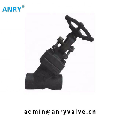 800Lb Forged Steel Stellite Overlay Disc Y Type Globe Valve