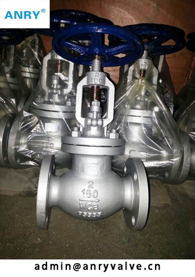 Válvula de globo estándar ensanchada disco del cuerpo del estruendo F5 GS C25 del RF del enchufe del RF