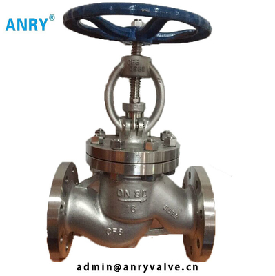 Welding End CS Globe Valve Straght Pattern WCBSS304 SS316 CF8 CF8M Body