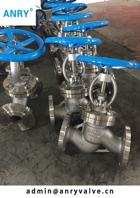 Welding End CS Globe Valve Straght Pattern WCBSS304 SS316 CF8 CF8M Body