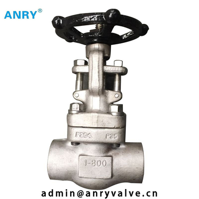 API602 EL interruptor BW NPT forjó A105 la válvula de puerta del ajuste del cuerpo 13%CR