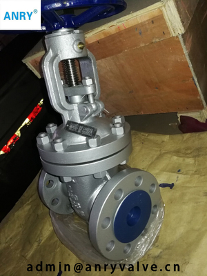 High Performance Light Type Valves API 603 WCB Body 13% CR F6a Flanged Flexible Wedge Gate Valve
