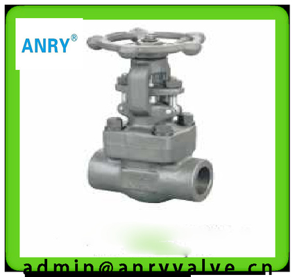 A105 13CR Wedge Forged Steel Gate Valve SW BW NPT 800LBS Bolted Bonnet