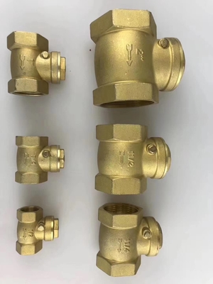 DN50 Water Brass Check Valve  Block Reverse Flow